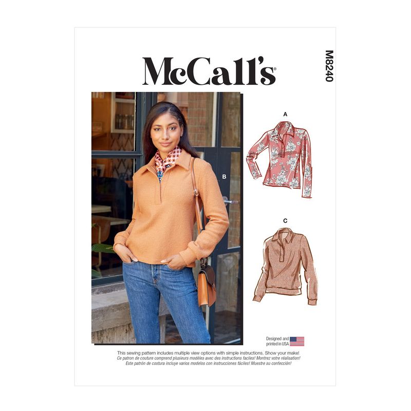 Patron McCall's 8240.A - Hauts