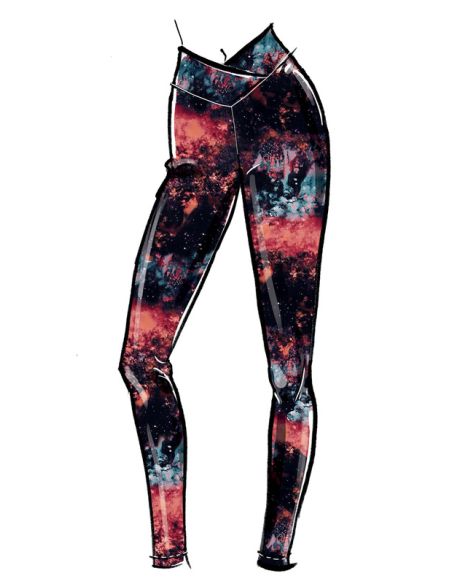 Patron McCall's 8244.B5 - Hauts et collant