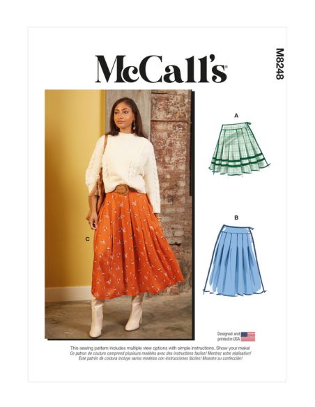 Patron McCall's 8248.A5 - Jupes