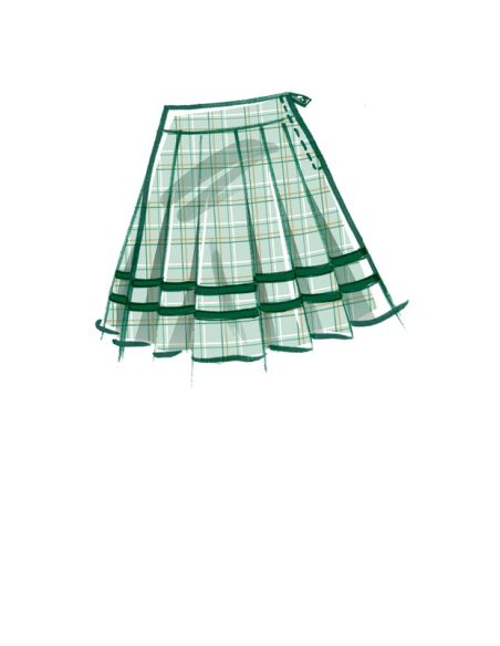 Patron McCall's 8248.A5 - Jupes