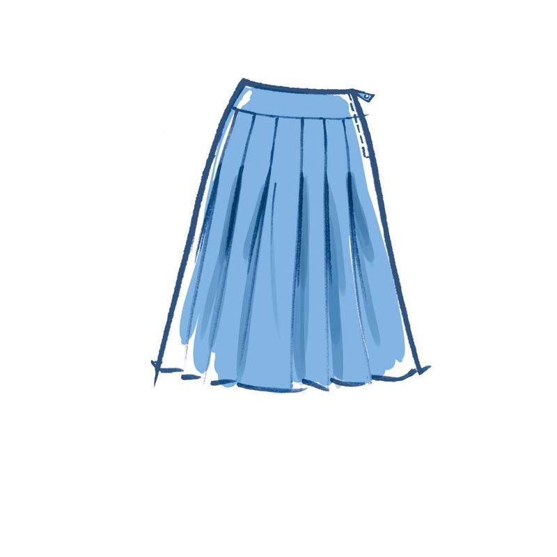 Patron McCall's 8248.A5 - Jupes