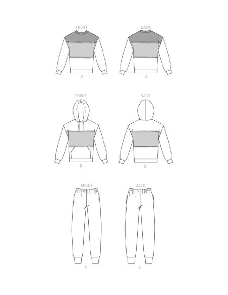 Patron McCall's 8249.XM - Hauts et pantalon