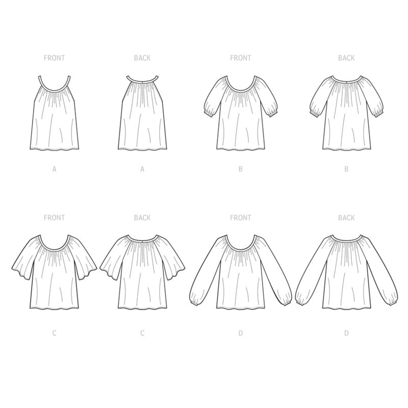 Patron McCall's 8256.A - Hauts