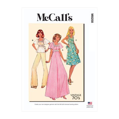 Patron McCall's 8258.A5 - Robes et haut