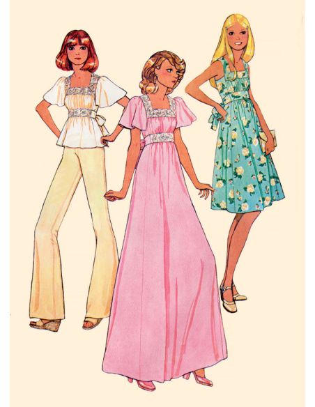 Patron McCall's 8258.A5 - Robes et haut