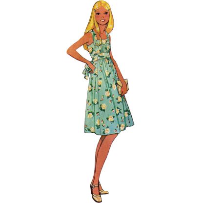 Patron McCall's 8258.A5 - Robes et haut 2