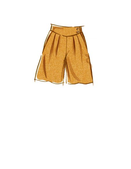 Patron McCall's 8260.A5 - Jupe, short et pantalon