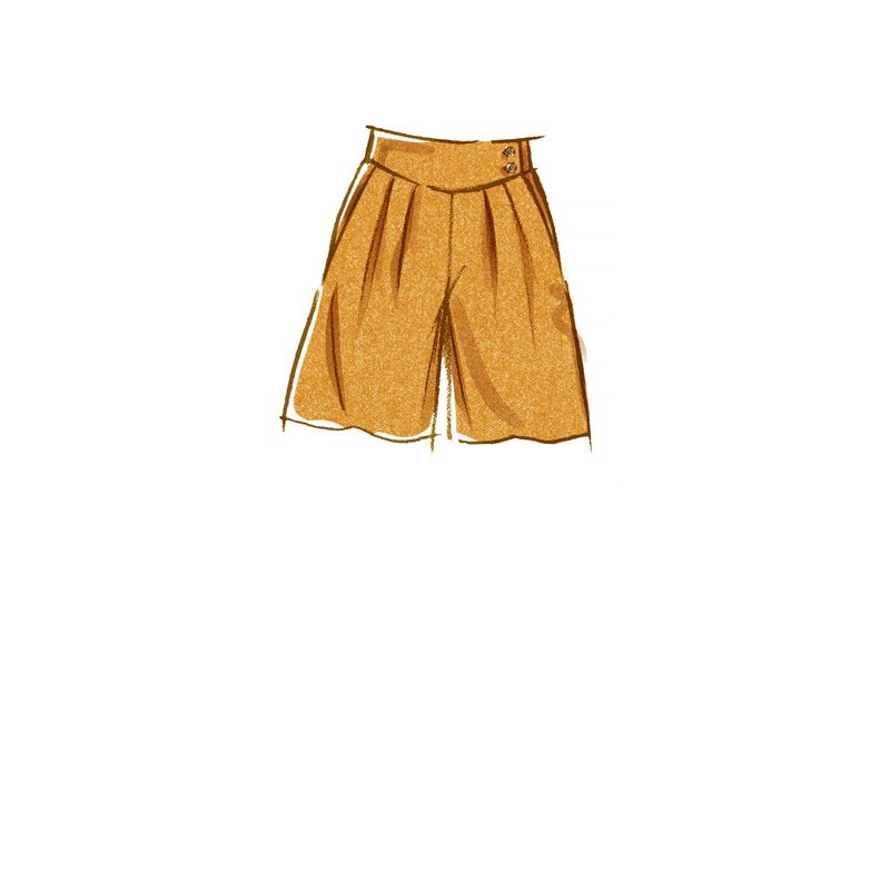 Patron McCall's 8260.A5 - Jupe, short et pantalon