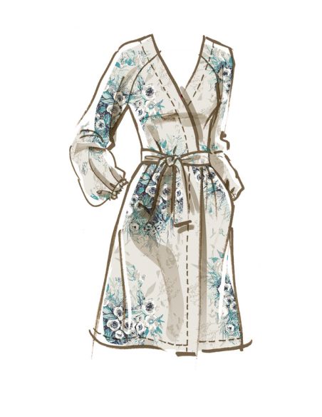 Patron McCall's 8261.Y - Barboteuse, combinaison, robe