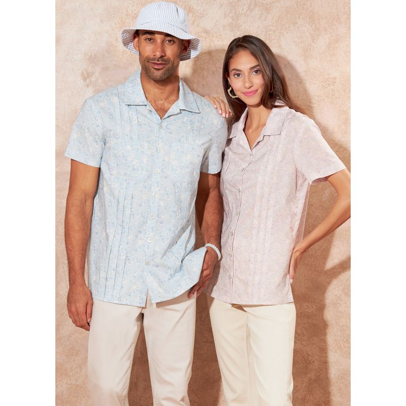 Patron McCall's 8263.A - Chemise et chapeau