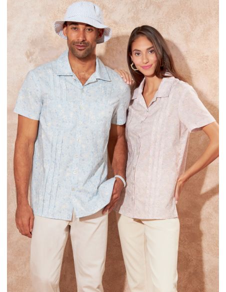 Patron McCall's 8263.A - Chemise et chapeau