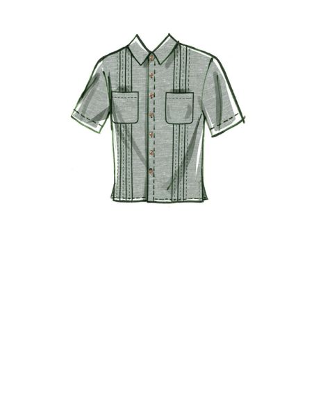 Patron McCall's 8263.A - Chemise et chapeau