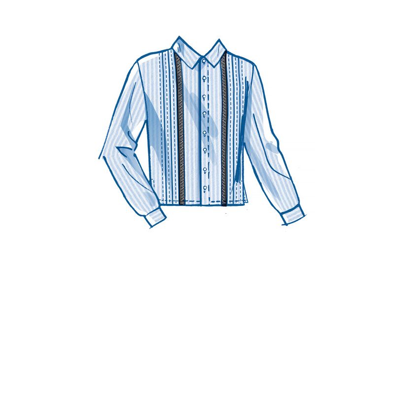 Patron McCall's 8263.A - Chemise et chapeau