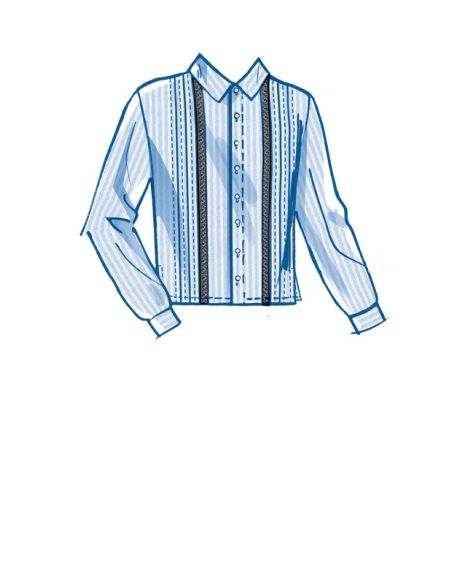 Patron McCall's 8263.A - Chemise et chapeau