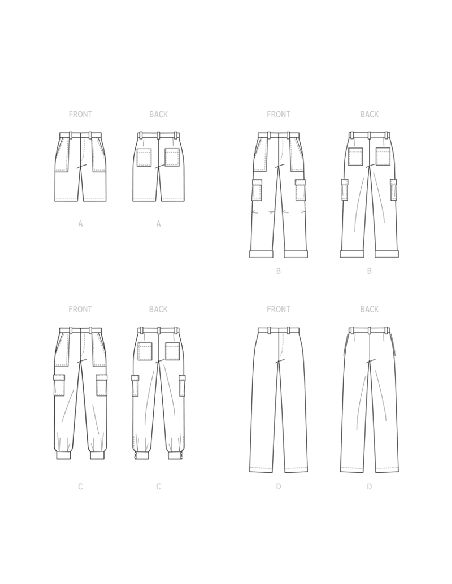 Patron McCall's 8264.AA - Short et pantalon