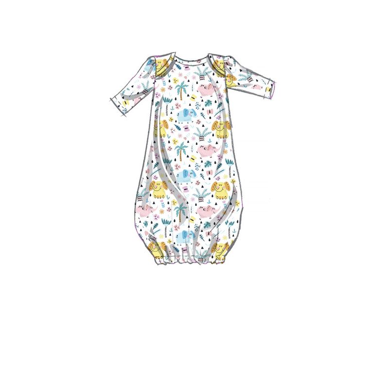 Patron McCall's 8265.YA5 - Chemise de nuit, haut, pantalon, bandeau et bonnet