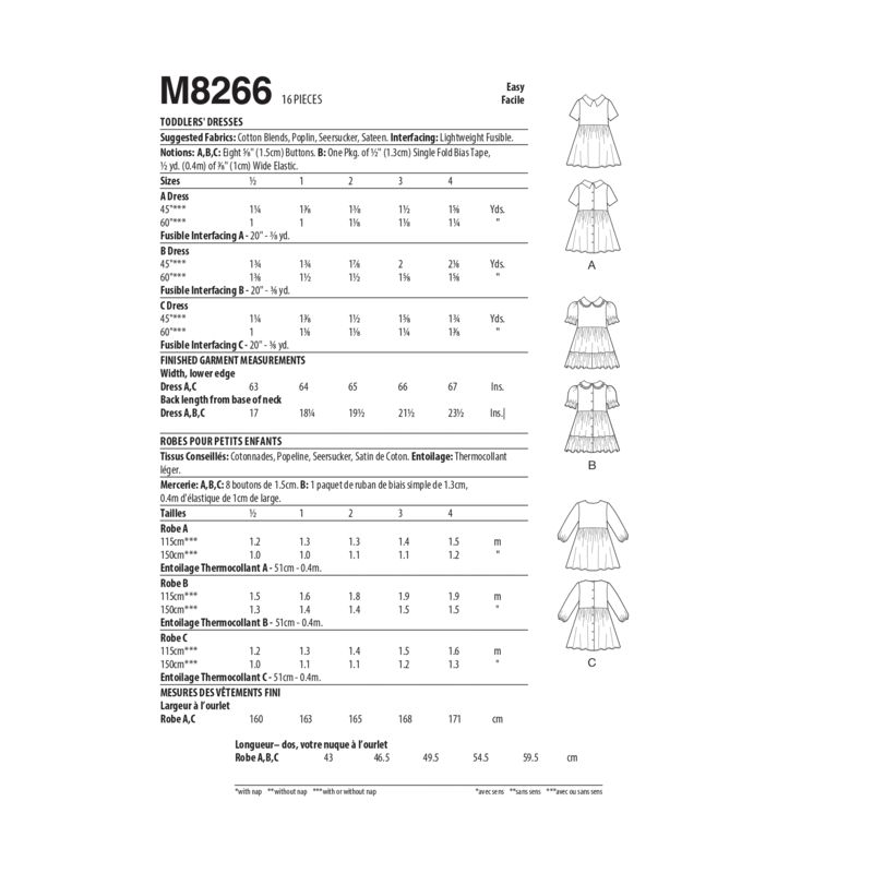 Patron McCall's 8266.A - Robes