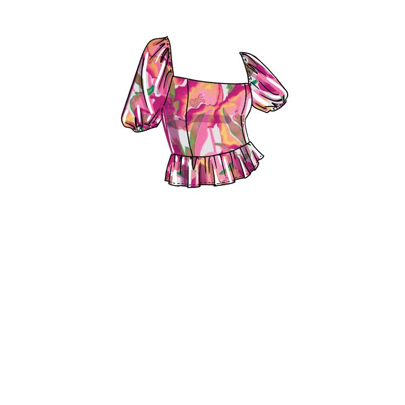 Patron McCall's 8282.A5 - Hauts et robes