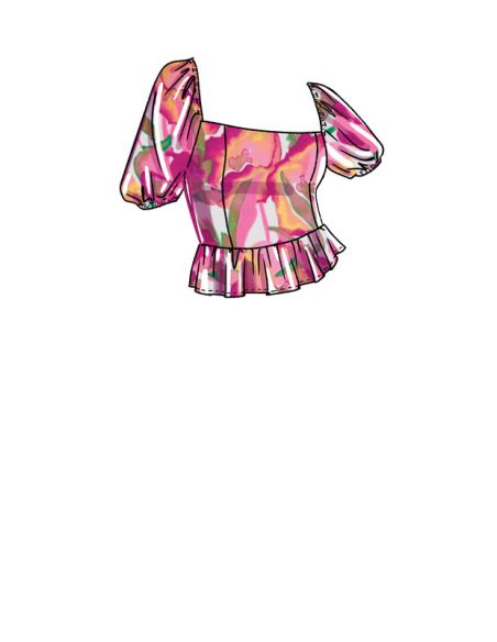 Patron McCall's 8282.A5 - Hauts et robes