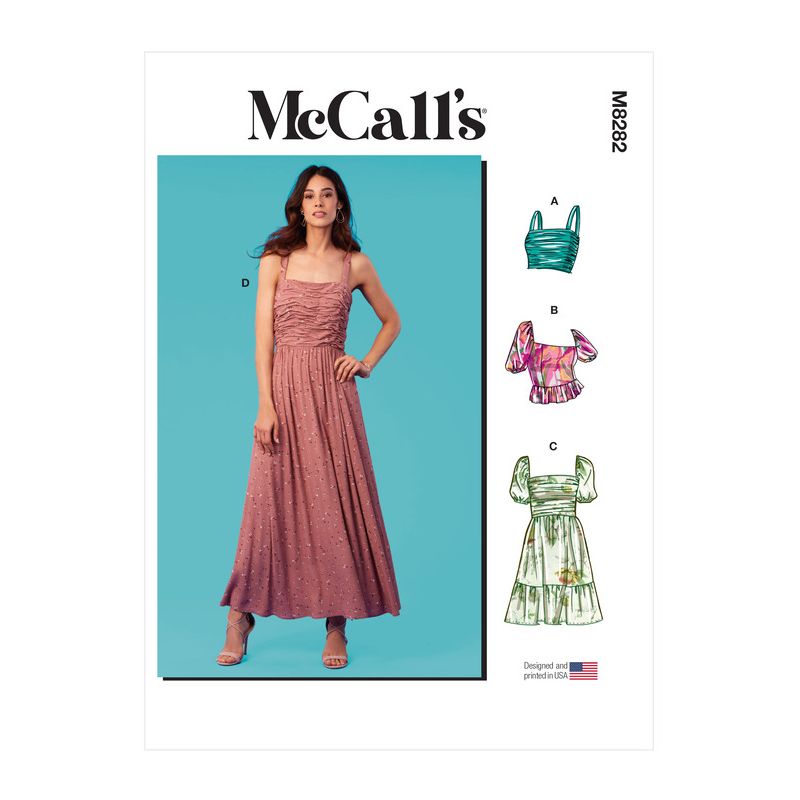 Patron McCall's 8282.A5 - Hauts et robes