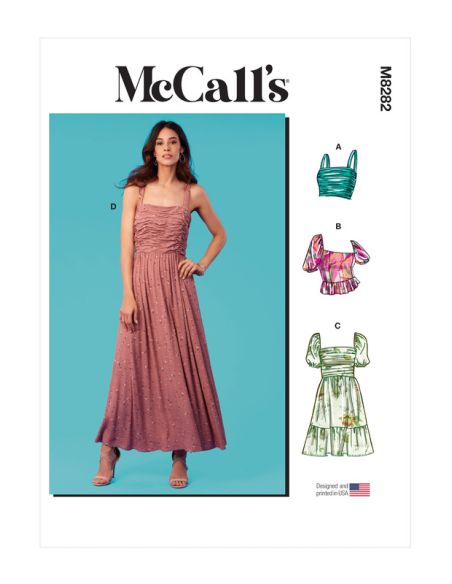 Patron McCall's 8282.A5 - Hauts et robes