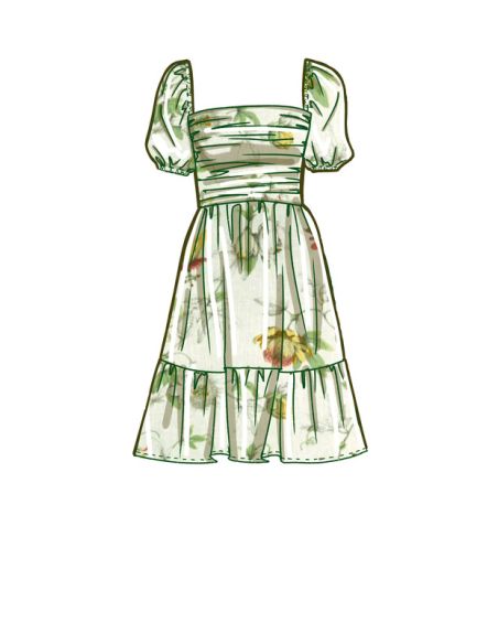 Patron McCall's 8282.A5 - Hauts et robes