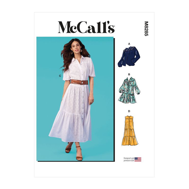 Patron McCall's 8285.Y - Haut et robes