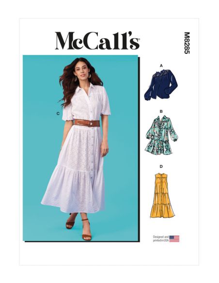 Patron McCall's 8285.Y - Haut et robes