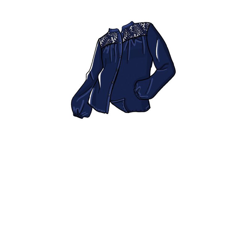 Patron McCall's 8285.Y - Haut et robes