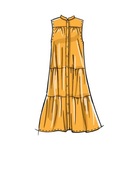 Patron McCall's 8285.Y - Haut et robes