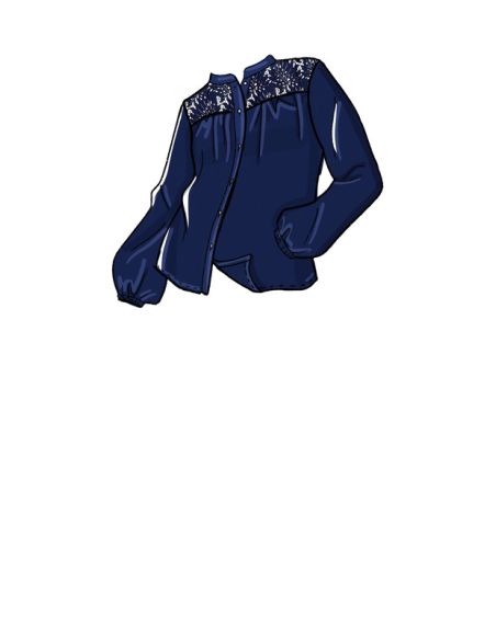 Patron McCall's 8285.Y - Haut et robes