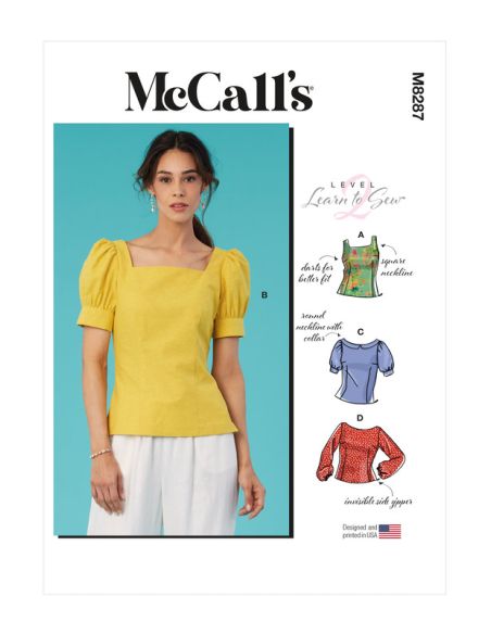 Patron McCall's 8287.A5 - Hauts