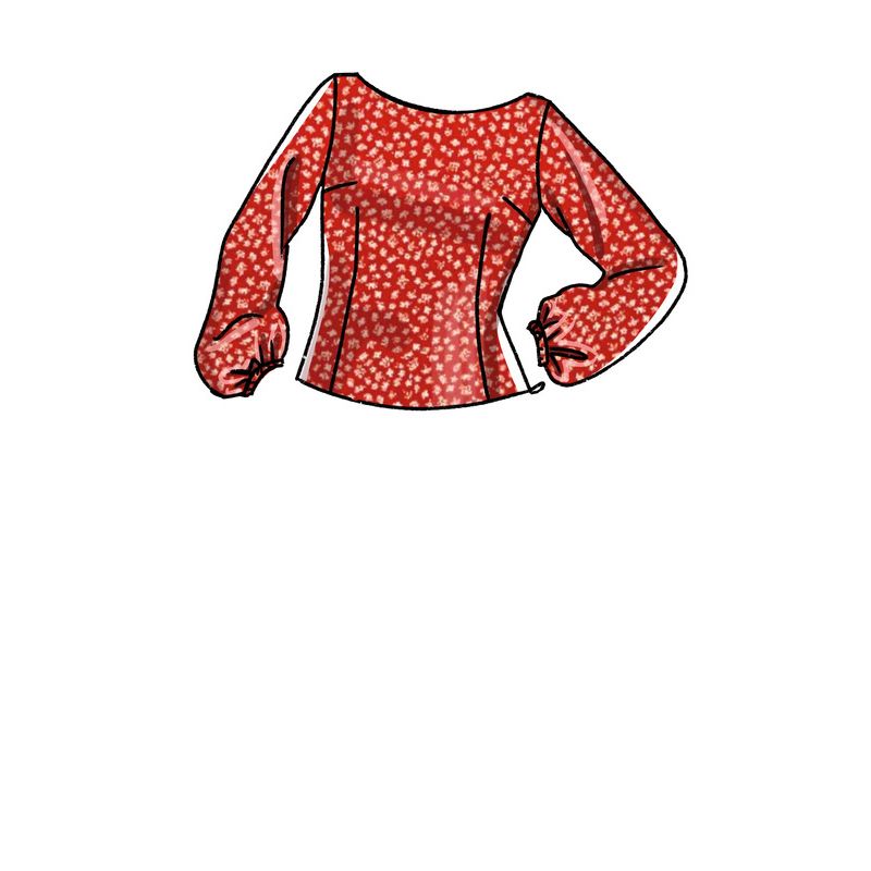 Patron McCall's 8287.A5 - Hauts