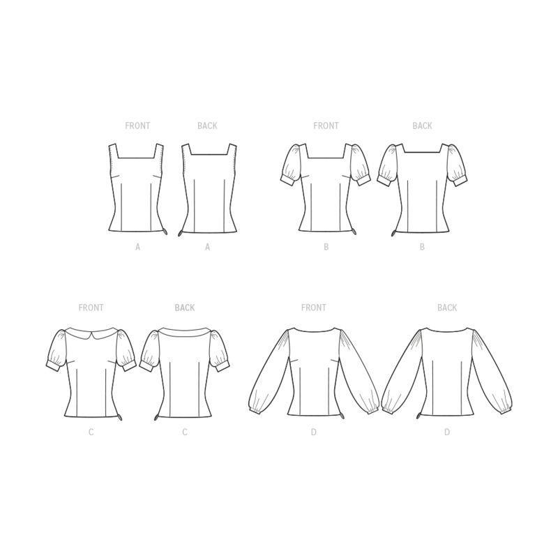 Patron McCall's 8287.A5 - Hauts