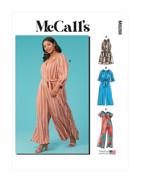 Patron McCall's 8288.B5 - Barboteuse, combinaisons