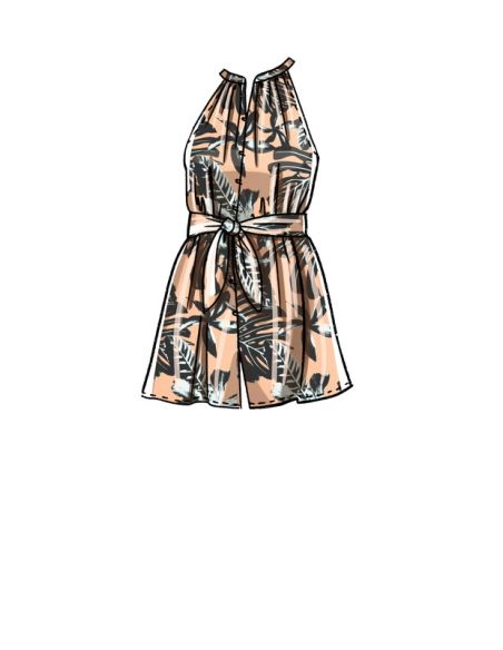 Patron McCall's 8288.B5 - Barboteuse, combinaisons