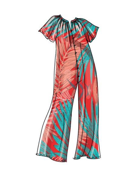 Patron McCall's 8288.B5 - Barboteuse, combinaisons