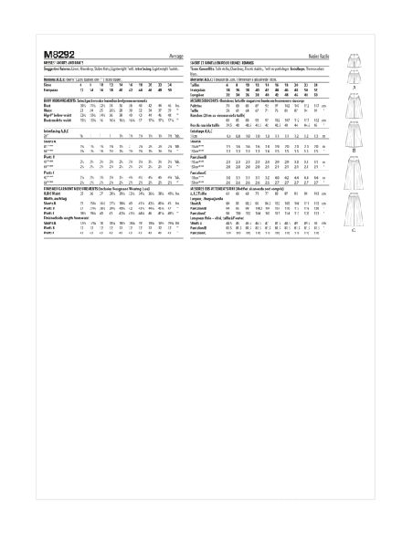 Patron McCall's 8292.A5 - Short et pantalon