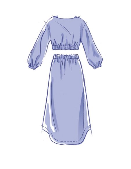 Patron McCall's 8295.A - Hauts, jupes, short et pantalon