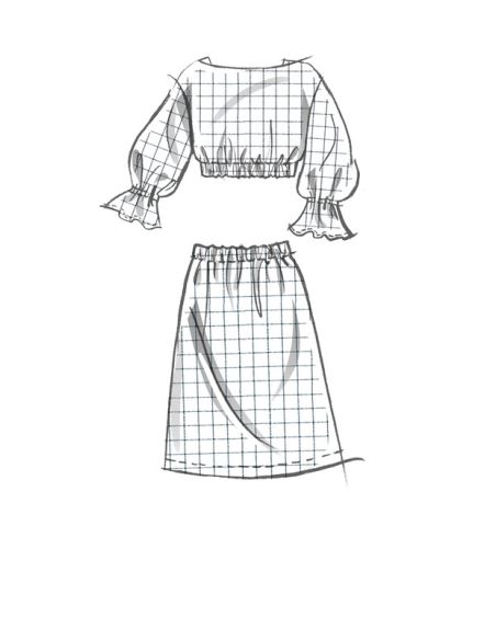 Patron McCall's 8295.A - Hauts, jupes, short et pantalon