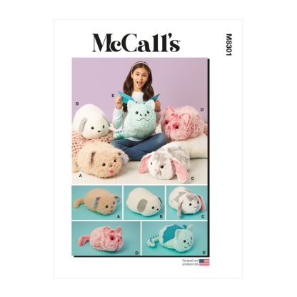 Patron McCall's 8301.OS - Animaux en peluche