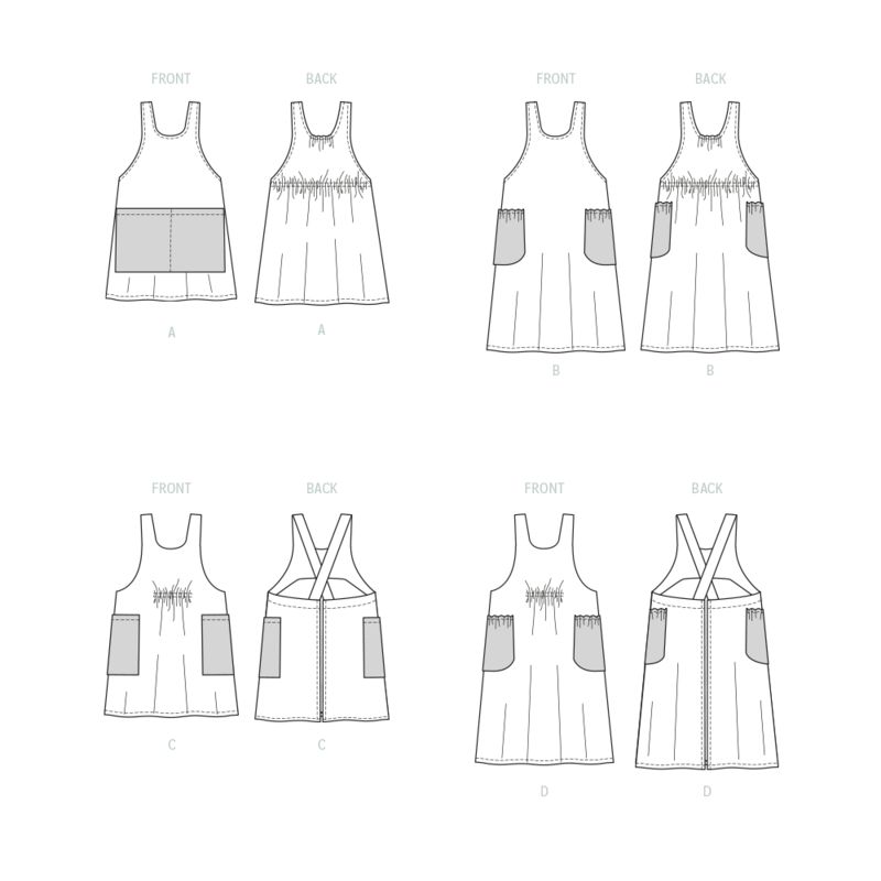 Patron McCall's 8308.A - Tabliers