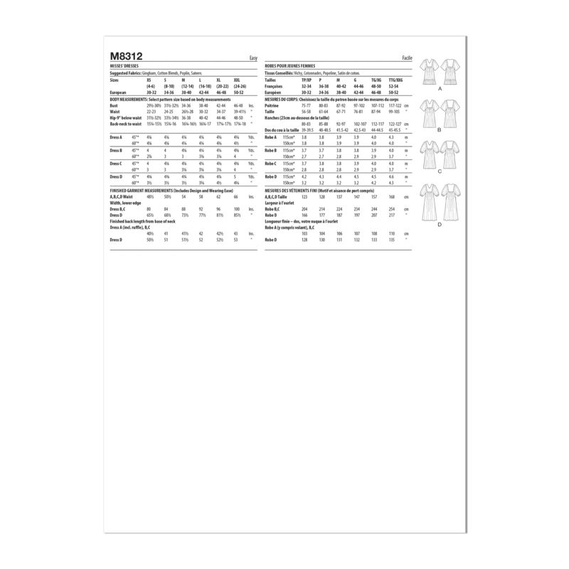 Patron McCall's 8312.Y - Robes