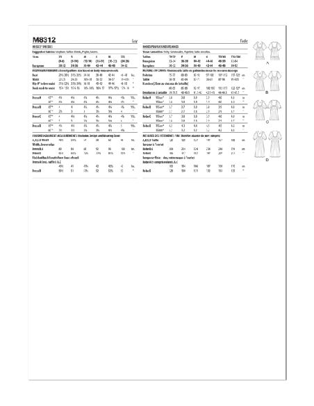 Patron McCall's 8312.Y - Robes