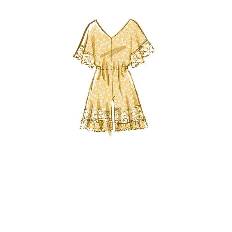 Patron McCall's 8317.A - Barboteuse et combinaisons