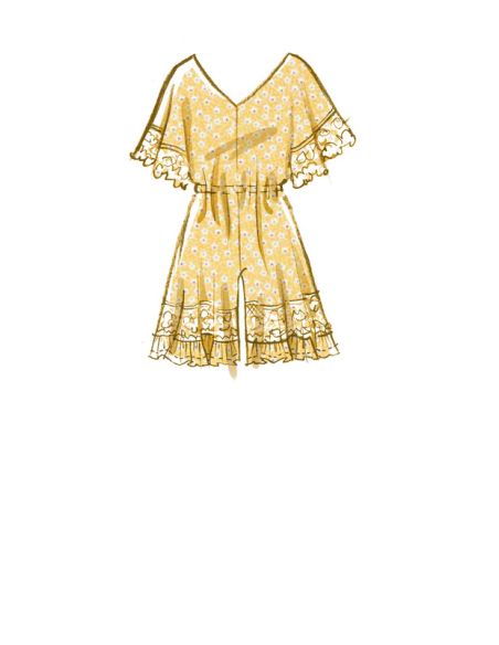 Patron McCall's 8317.A - Barboteuse et combinaisons