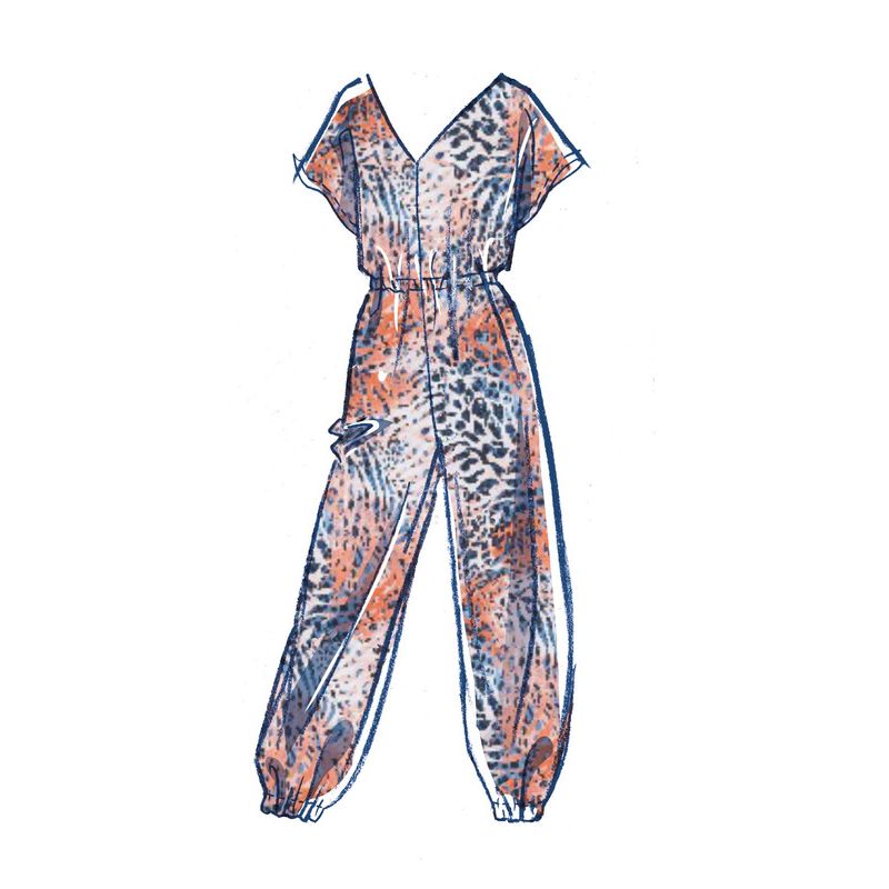 Patron McCall's 8317.A - Barboteuse et combinaisons