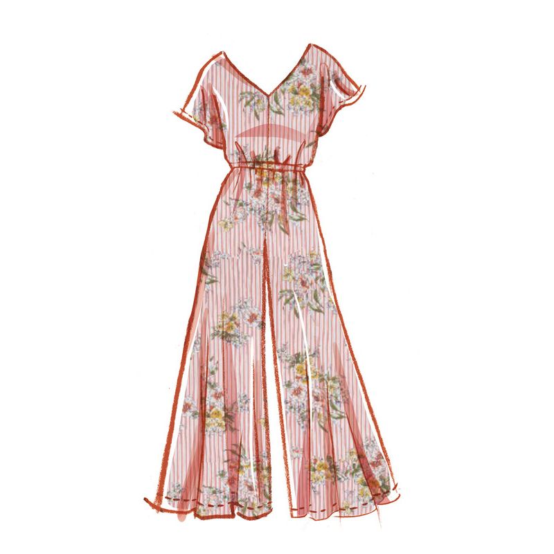 Patron McCall's 8317.A - Barboteuse et combinaisons