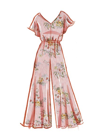 Patron McCall's 8317.A - Barboteuse et combinaisons