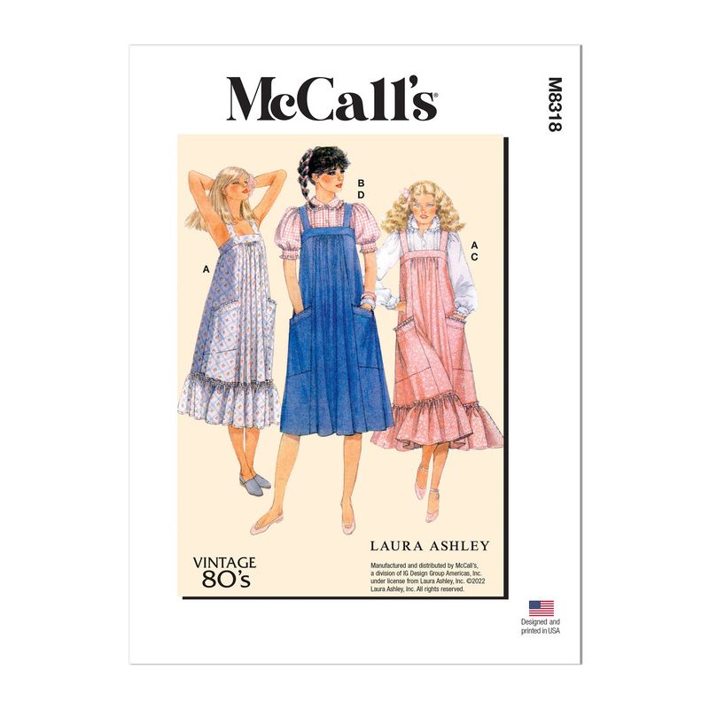 Patron McCall s 8318.A5 Robes et chemisiers